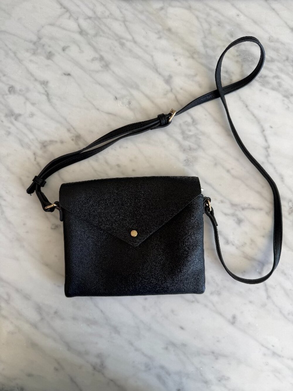 Black Street Level Crossbody Purse